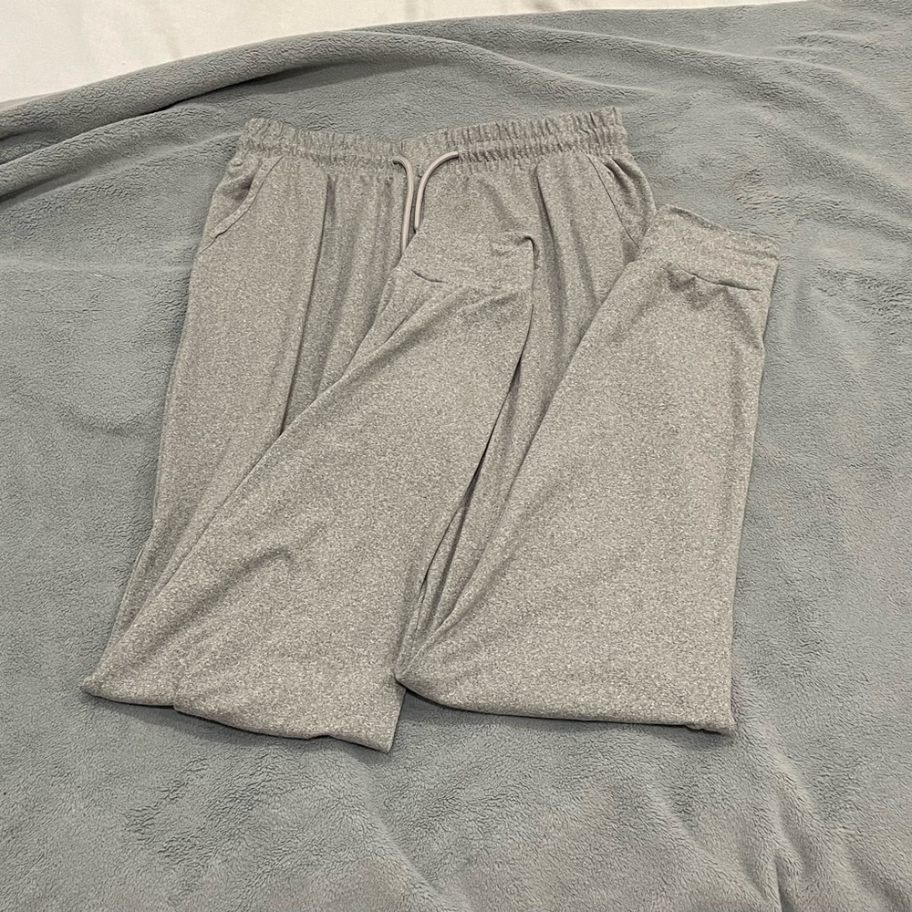 Grey athletic joggers